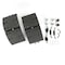Abex Brake Shoe Kit - Two Lined Brake Shoes With Hardware, New, El, 20000 Gawr 4707QPEL - alternate 5